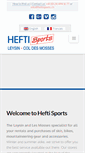 Mobile Screenshot of heftisports.ch